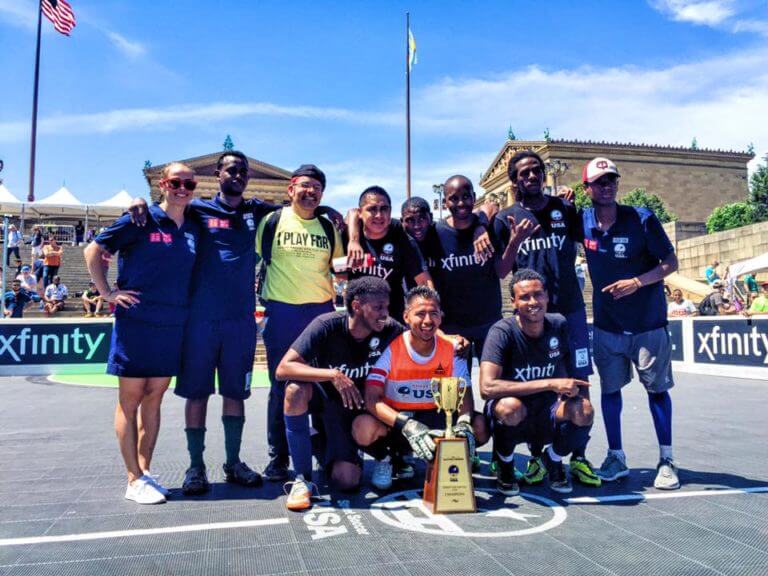 Congratulations to the 2016 Street Soccer USA Social Change Cup Champions!