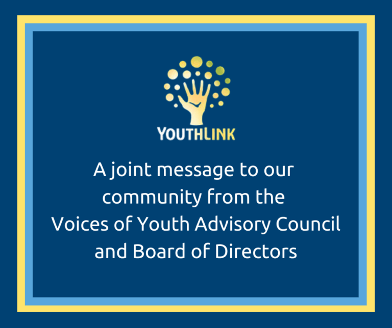 Voices of Youth Council and Board of Directors Address Recent Tragedies in our Community